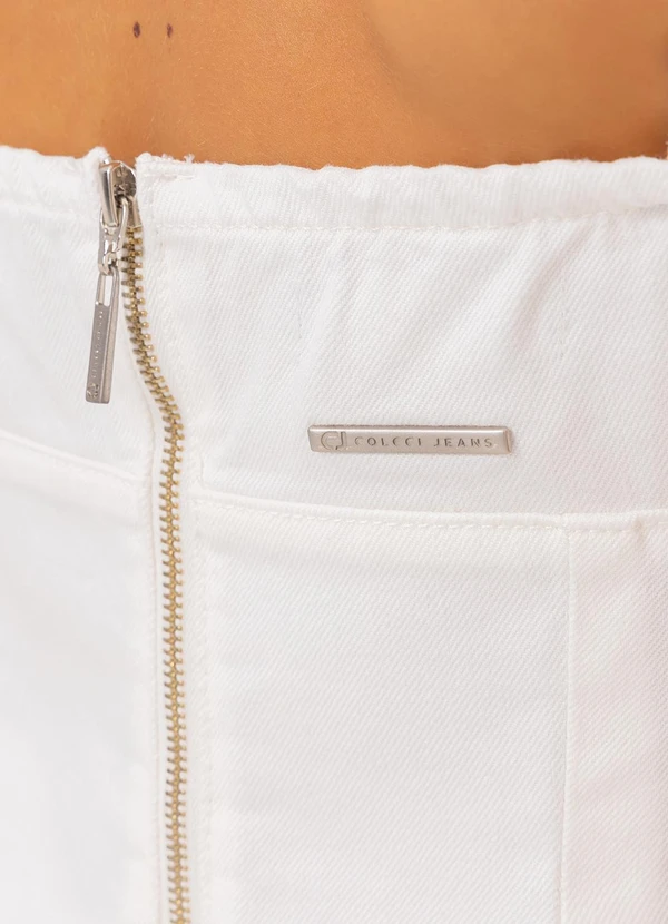 Colcci Jeans - Vestido Sarja Cj Off White 5