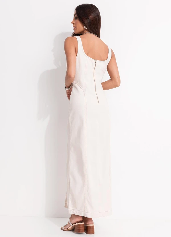 Colcci - Vestido Sarja Off White 2