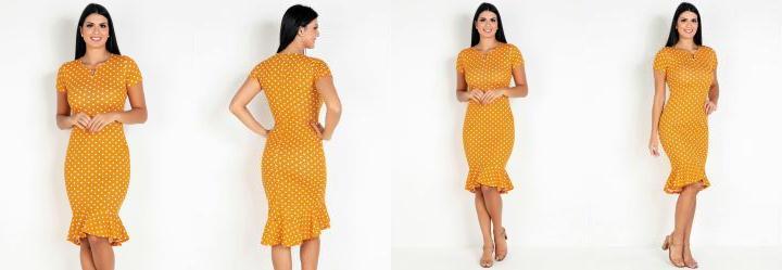 Vestido Sereia Po� Mullet