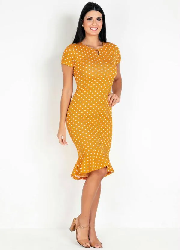 Rosalie - Vestido Sereia Poá Mullet 4