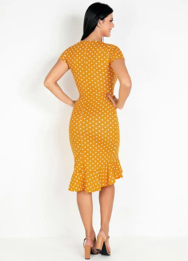 Rosalie - Vestido Sereia Poá Mullet 5