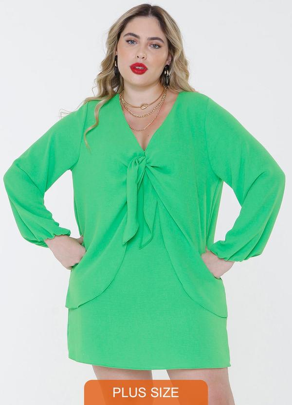 Gatabakana - Vestido Solto Mais Gata Verde