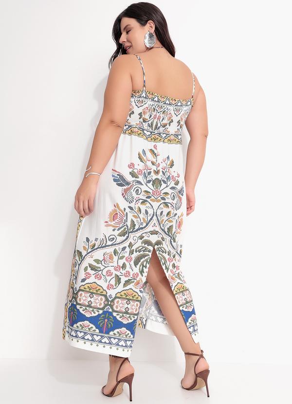 Farm - Vestido Sonho Guarana Off White 8