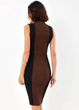 John John - Vestido Studio Marrom - JOHN JOHN