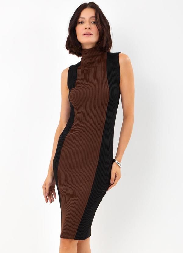 John John - Vestido Studio Marrom