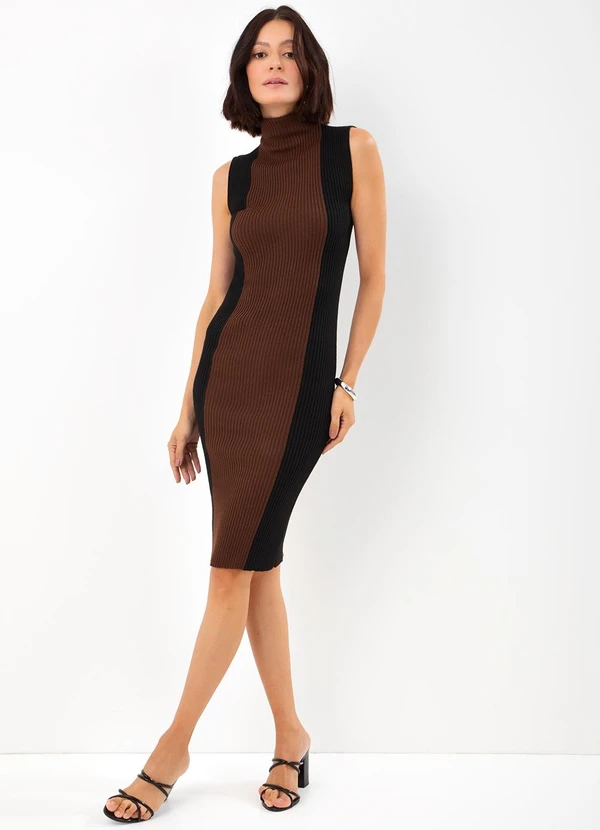 John John - Vestido Studio Marrom 3