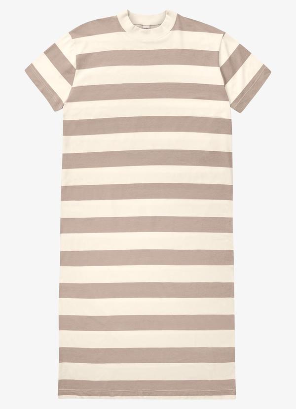 Rovitex - Vestido Super Midi Marrom 2