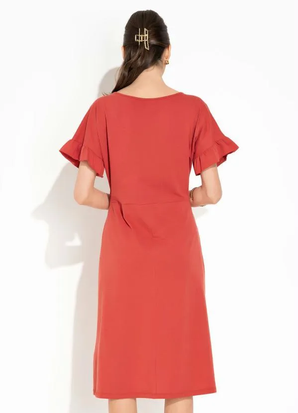 Rosalie - Vestido Terracota Princesa 2