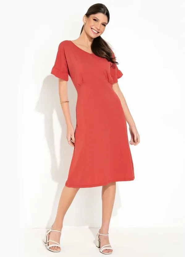 Rosalie - Vestido Terracota Princesa 4