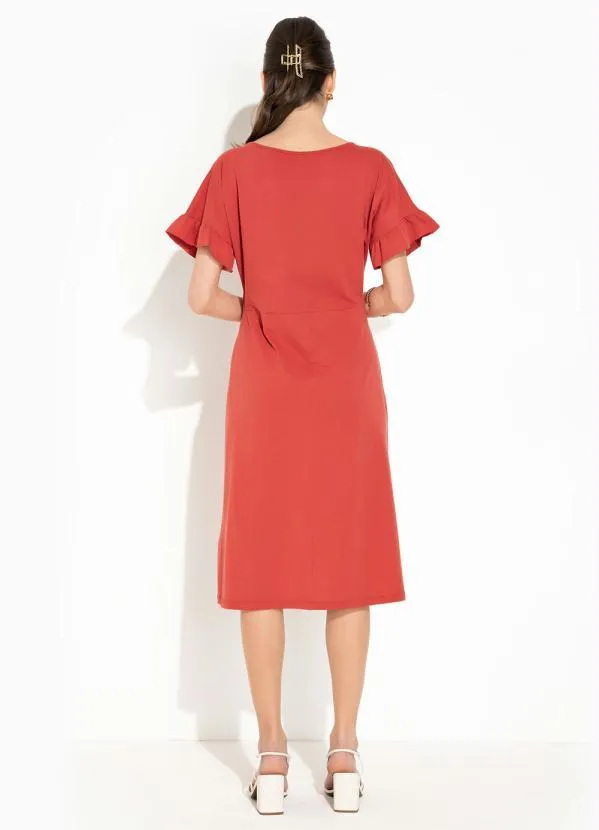 Rosalie - Vestido Terracota Princesa 5