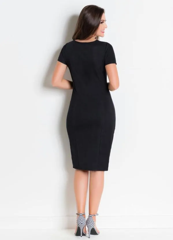 Rosalie - Vestido Tubinho Preto 6