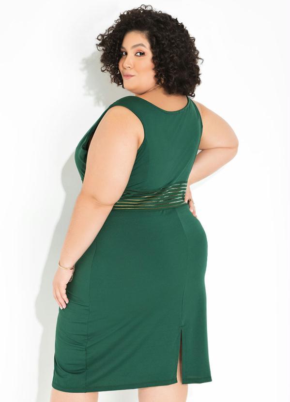 bonprix - Vestido Tubinho Verde 3