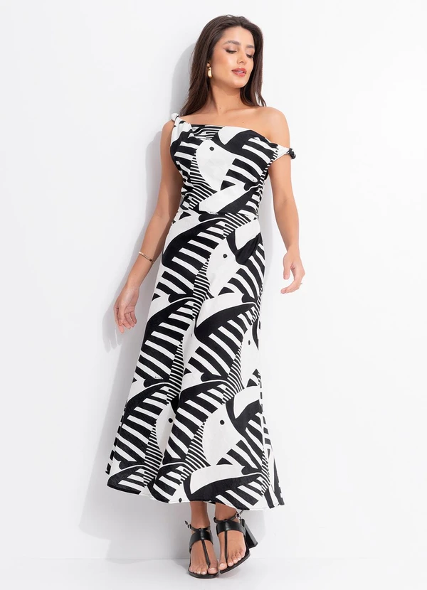 Farm - Vestido Tuca Legal Preto 3