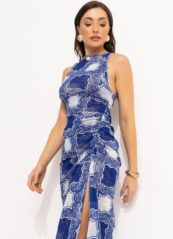 Farm - Vestido  Tule  Azul 6