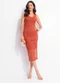 Colcci - Vestido Tule Marrom - variação: Marrom