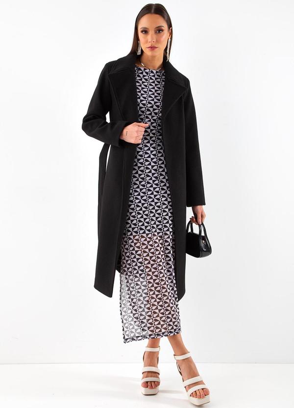 Colcci - Vestido Tule Preto 4