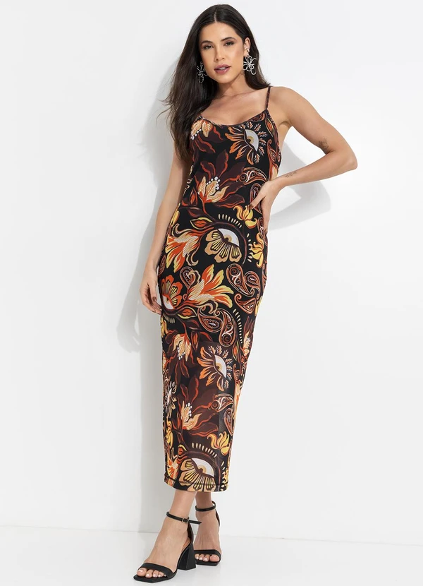 Colcci - Vestido Tule Preto 4