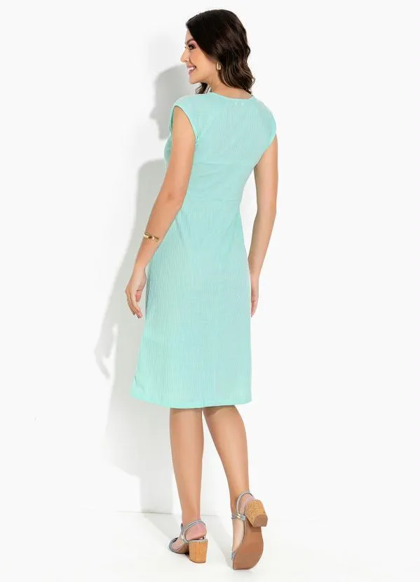 Rosalie - Vestido Verde Claro Regata 4