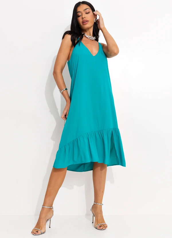 Quintess - Vestido Verde de Alcinha