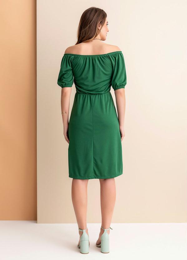 Rosalie - Vestido Verde em Malha 4