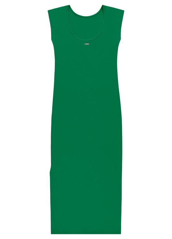 Enfim - Vestido Verde Mídi Justo 4