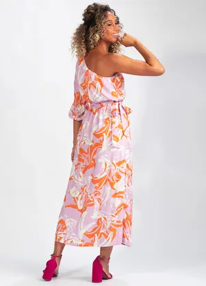 Oh Boy - Vestido Viscose Estampado - OH BOY
