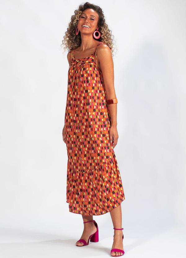 Oh Boy - Vestido Viscose Estampado