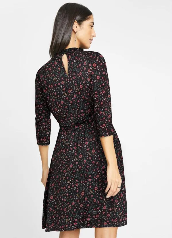 bonprix - Vestido Floral Lúdico em Malha Fria 2