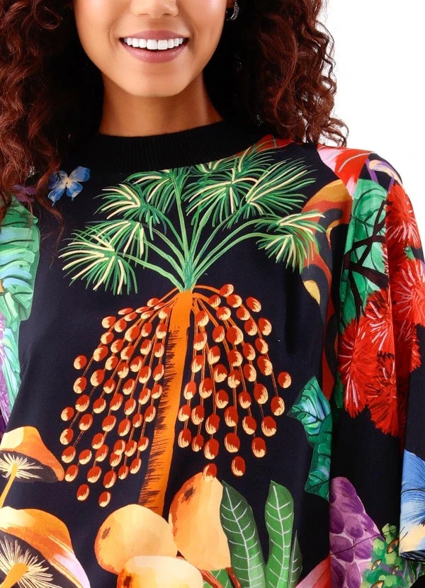 Farm - Vestido T-Shirt Dress Caminho Yawanawa 6