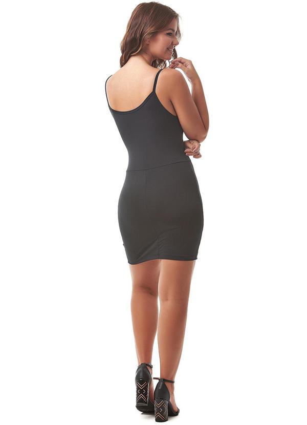 E-blossom - Vestido Ramona Preto 4