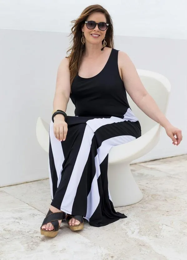 bonprix - Vestido Longo Preto 2