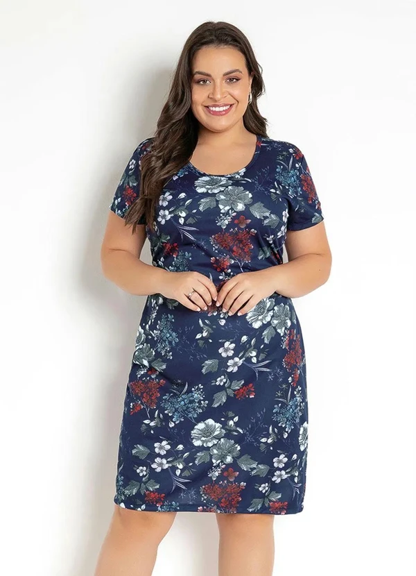 Rosalie - Vestido Decote Redondo Flores 3