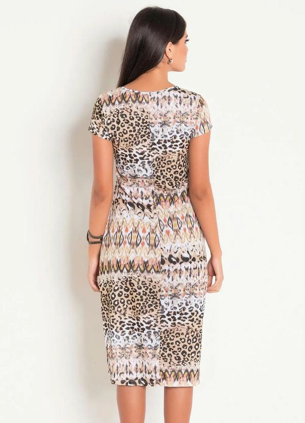 Rosalie - Vestido Midi Mix de Estampa 6