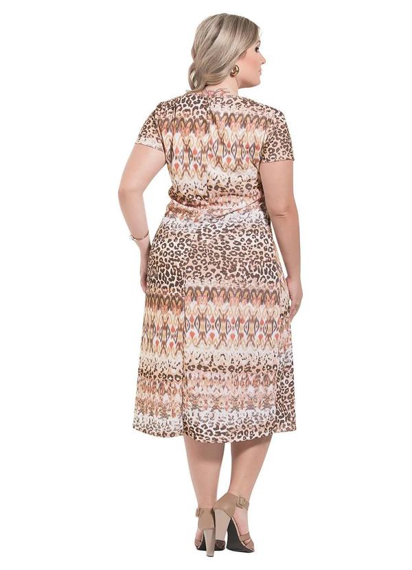 Rosalie - Vestido Midi Mix de Estampa 9