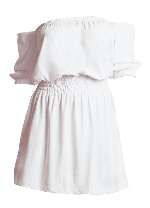 Outlet - Vestido Ciganinha Branco 6