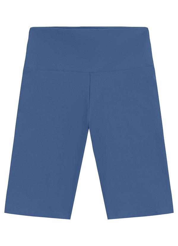 Enfim - Bermuda Básica em Compress Eco Active Azul