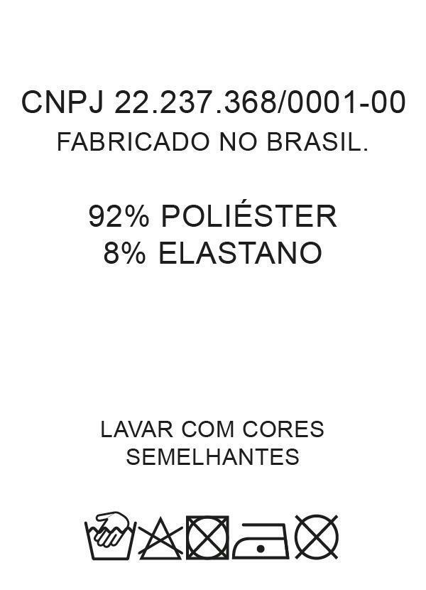 Sawary Fitness - Bermuda Ciclista Cinza com Cós Duplo 7