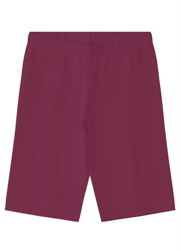Malwee - Bermuda Ciclista Cotton Feminina Roxo 6