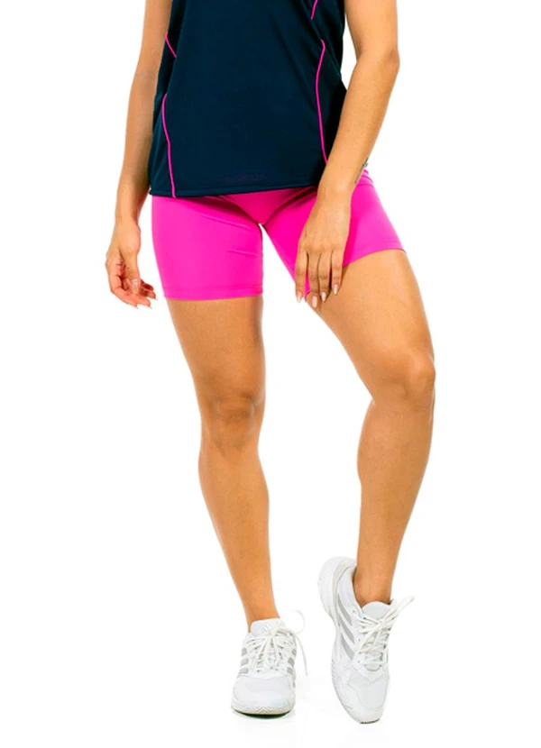 Cobertura - Bermuda Cilista Feminina Rosa