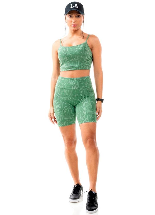 Cobertura - Bermuda Cilista Feminina Verde 2