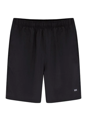 Malwee - Bermuda com Bolso em Tafetá Active Preto - MALWEE