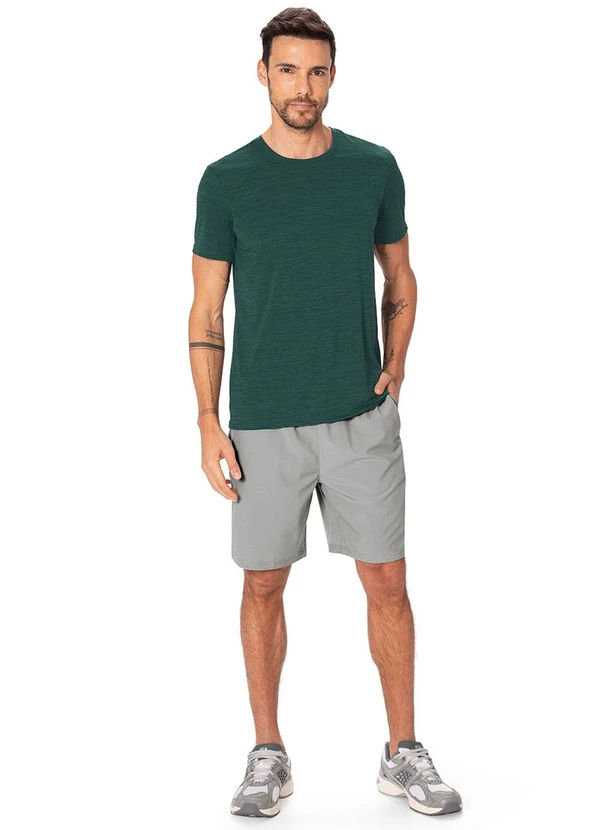 Malwee - Bermuda com Bolso em Tafetá Active Taupe 2