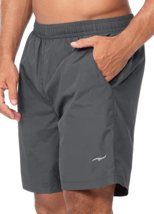 Zee Rucci - Bermuda com Short Interno e Bolso Cinza - ZEE RUCCI