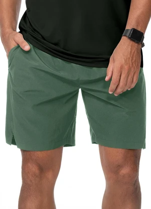 Zee Rucci - Bermuda Detalhe Refletivo Verde Escuro - ZEE RUCCI