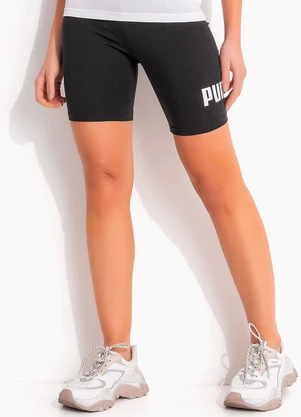 Puma - Bermuda Ess Logo 7 Preto - PUMA