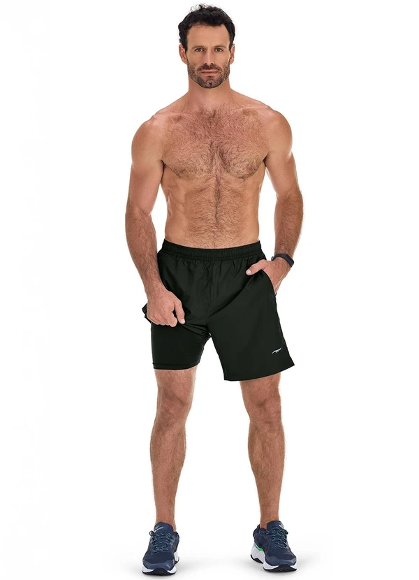 Zee Rucci - Bermuda Fitness com Short Interno Preto 2
