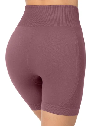 Zee Rucci - Bermuda Fitness Cós Dobrável sem Costura Rosa - ZEE RUCCI