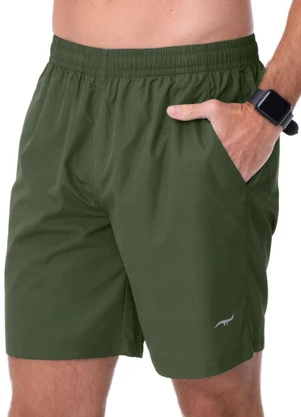 Zee Rucci - Bermuda Masculina com Bolso Verde Alcaparra - ZEE RUCCI