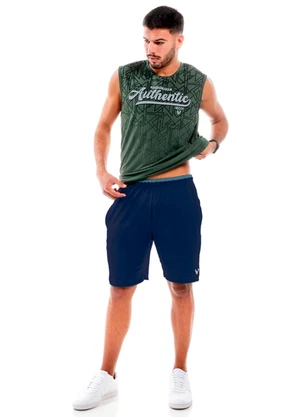 Decoy - Bermuda Masculina Fitness Azul - DECOY