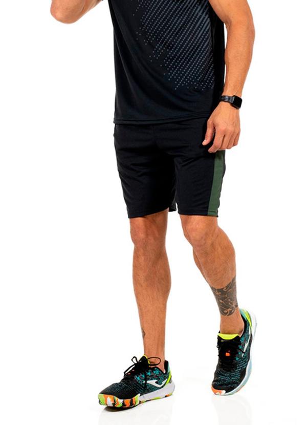 Decoy - Bermuda Masculina Fitness Preto